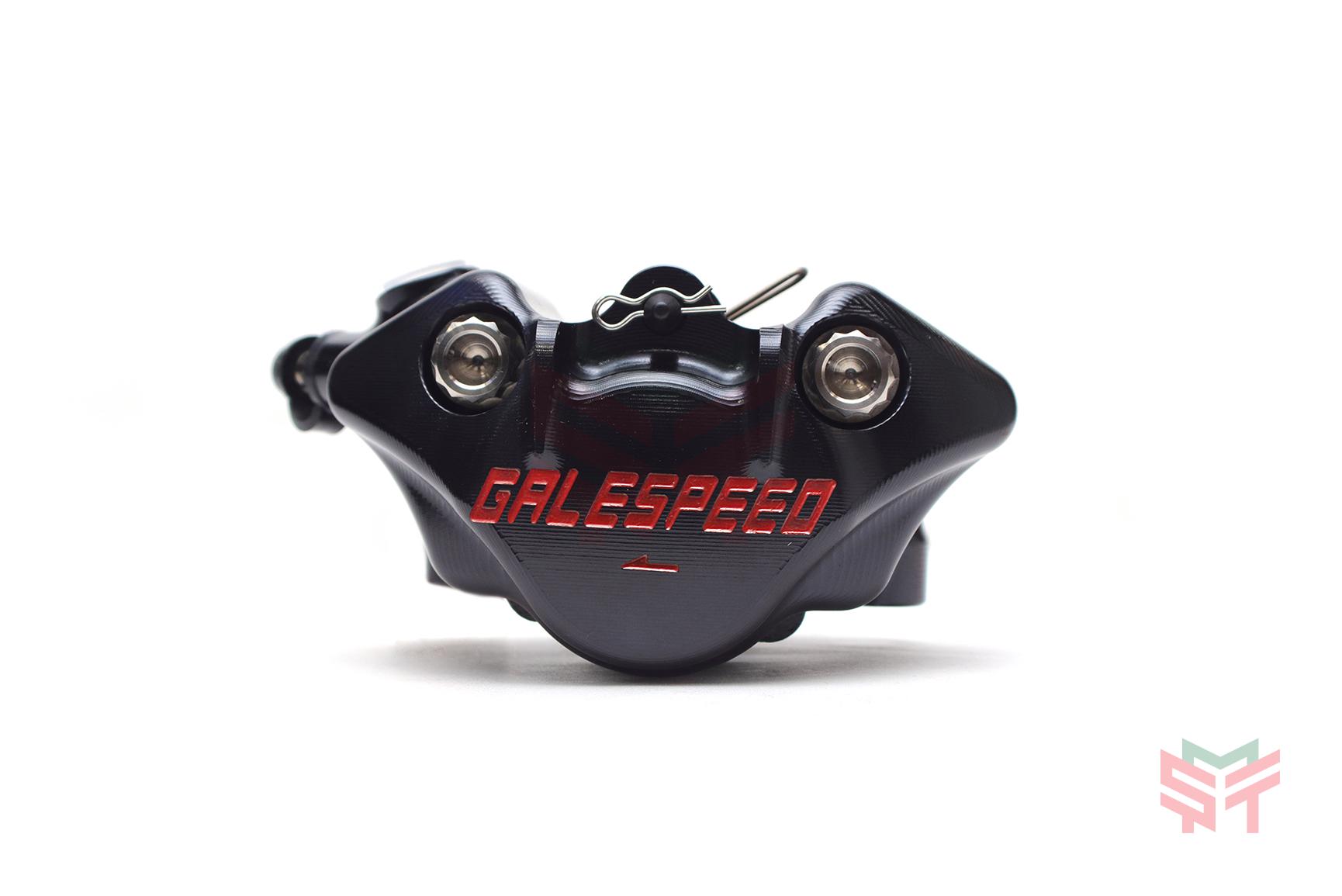 ACTIVE GALESPEED ปั๊มล่าง CALIPER Elaborate Front 2P (ด้วงดำ)